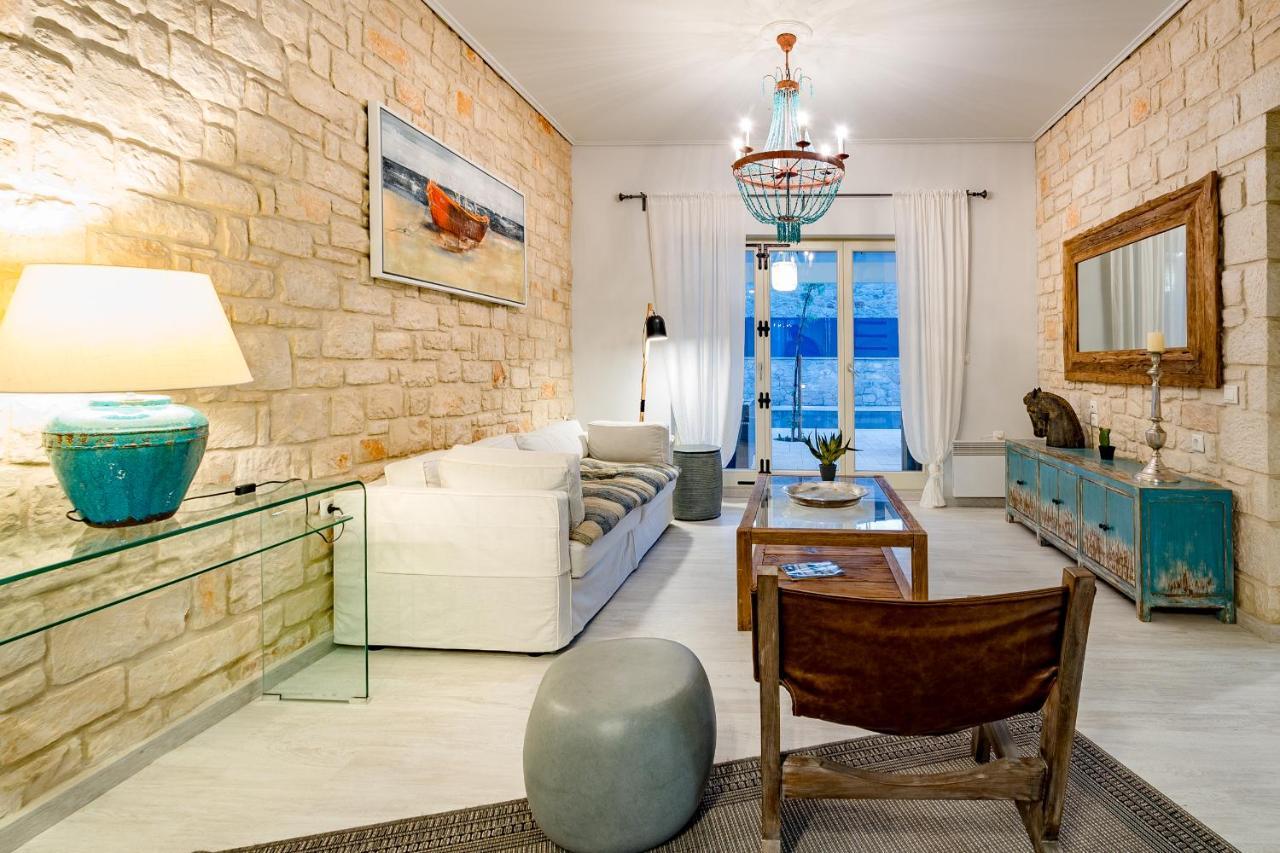 Zante Soleil - High-End Stone Villa With Swimming Pool Lagopodhon Bagian luar foto