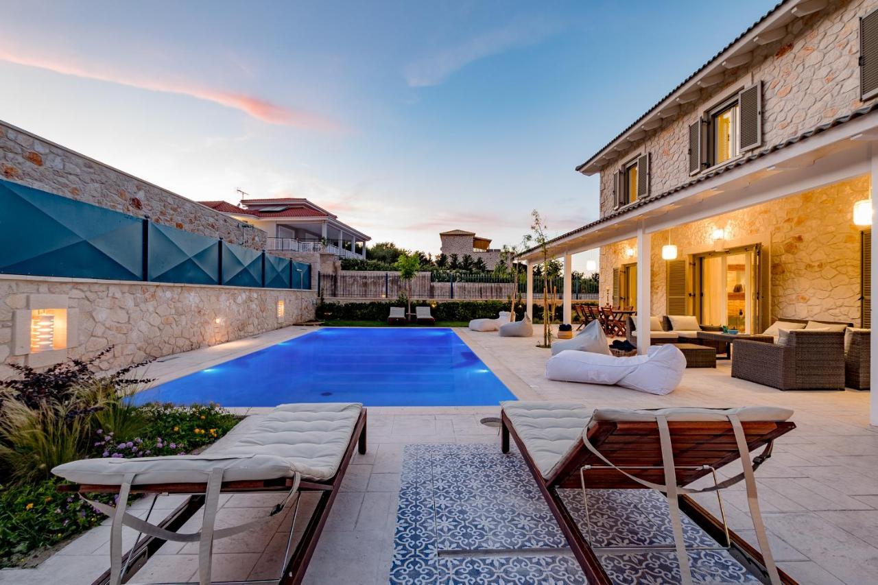 Zante Soleil - High-End Stone Villa With Swimming Pool Lagopodhon Bagian luar foto