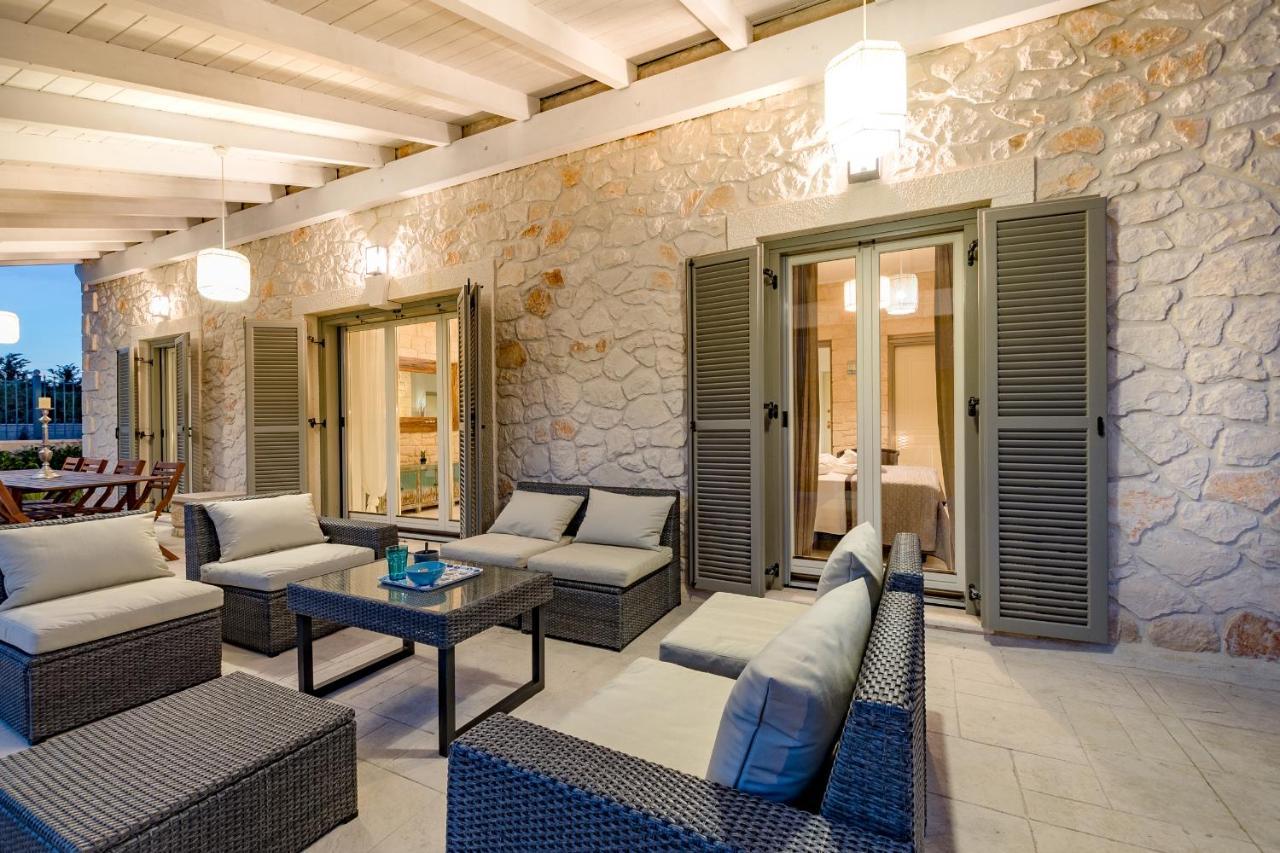 Zante Soleil - High-End Stone Villa With Swimming Pool Lagopodhon Bagian luar foto