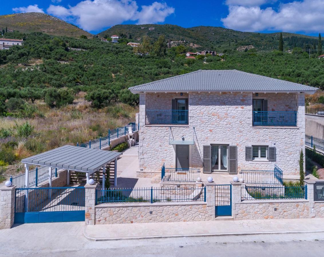 Zante Soleil - High-End Stone Villa With Swimming Pool Lagopodhon Bagian luar foto